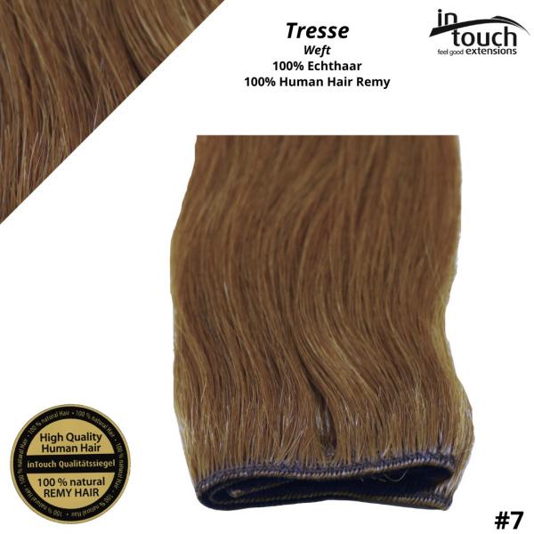 Tressen-Extensions 55cm Farbe 07